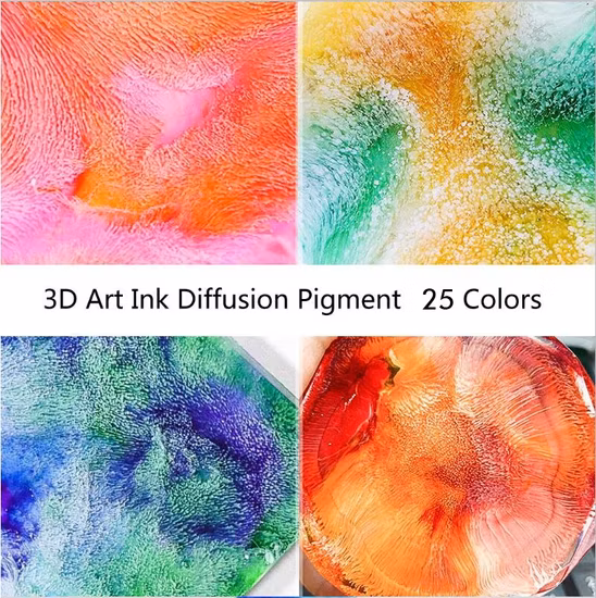 Wholesale Silicone Mold Ab Glue Casting DIY Color Art Crystal Clear Epoxy Resin with Diffuser Color Pigment Liquid Kit