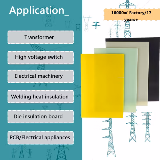 Electrical Insulation Epoxy Resin Fiberglass Fr4 G10 G11 3240 Laminate Sheet