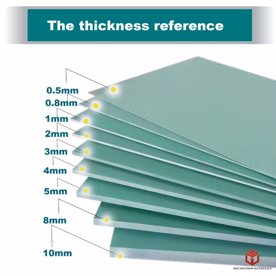 Epoxy Resin Sheet 3240 Fiberglass Sheet for Battery Insulation Epoxy Resin Board